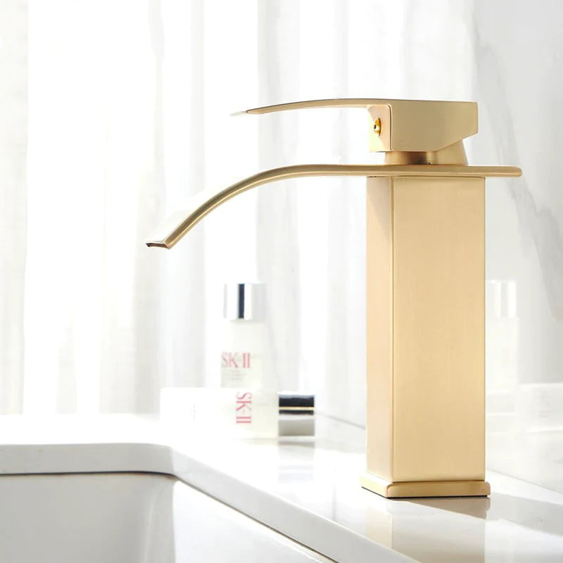 Oracle waterfall basin mixer tap 14