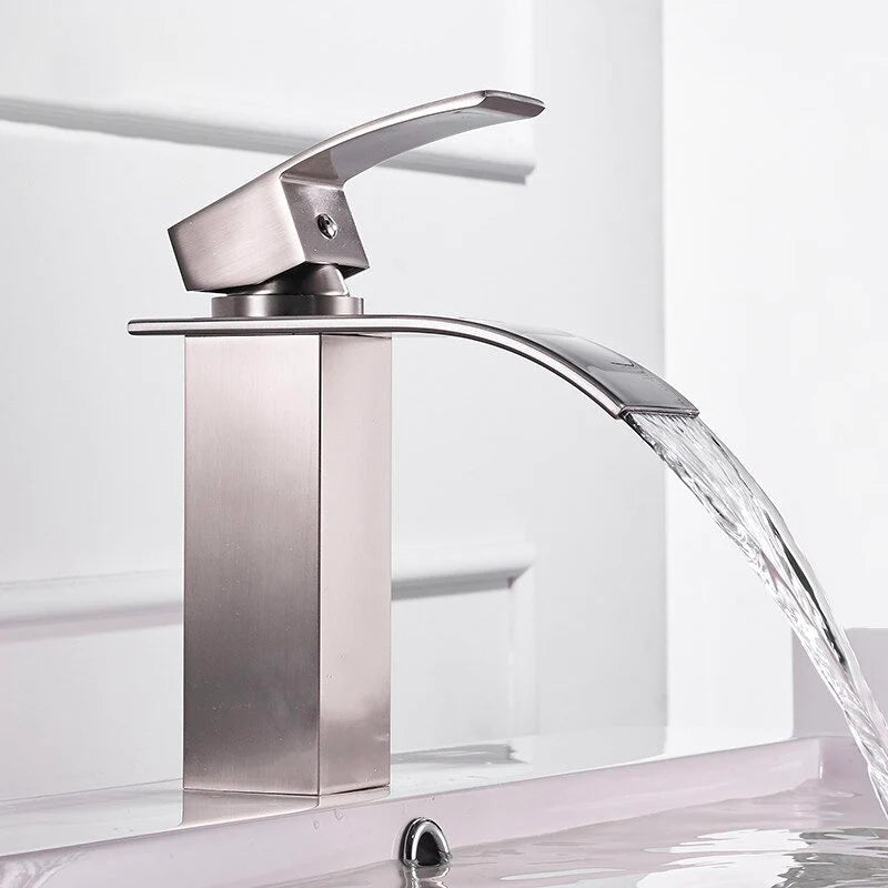 Oracle waterfall basin mixer tap 7