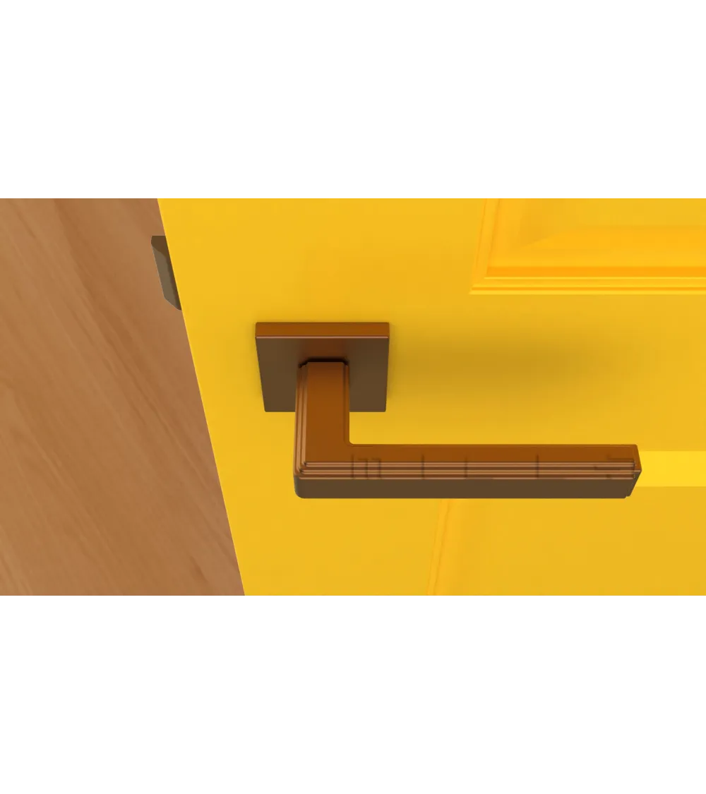 RAFLESIA Modern Door Handle Pair
