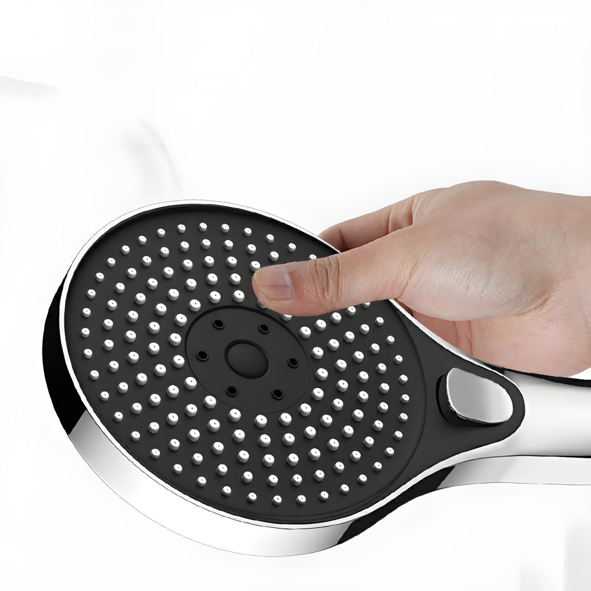 3-Jet Anti-Limescale High-Pressure Shower Head