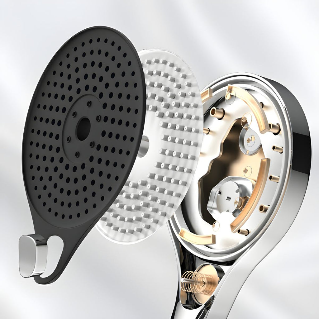 3-jet anti-limescale shower head 6