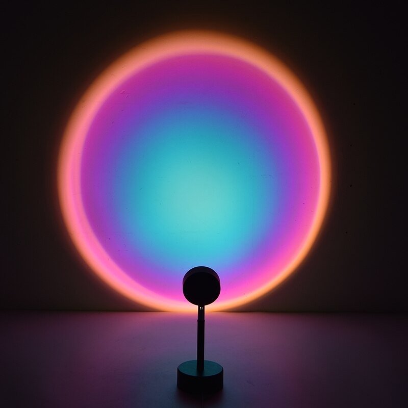 Sunset projection table lamp