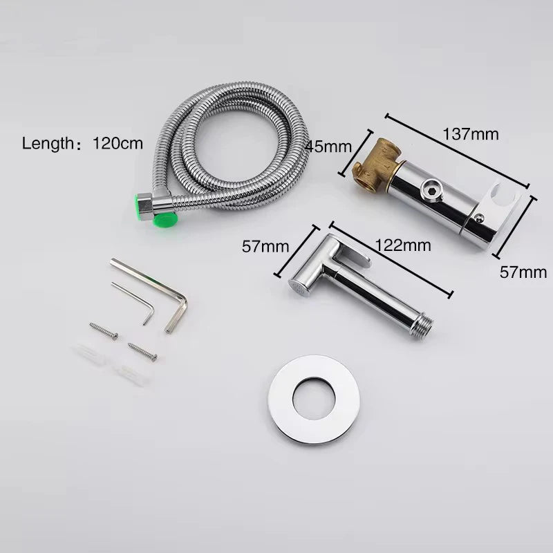 Wall-hung WC bidet spray 8