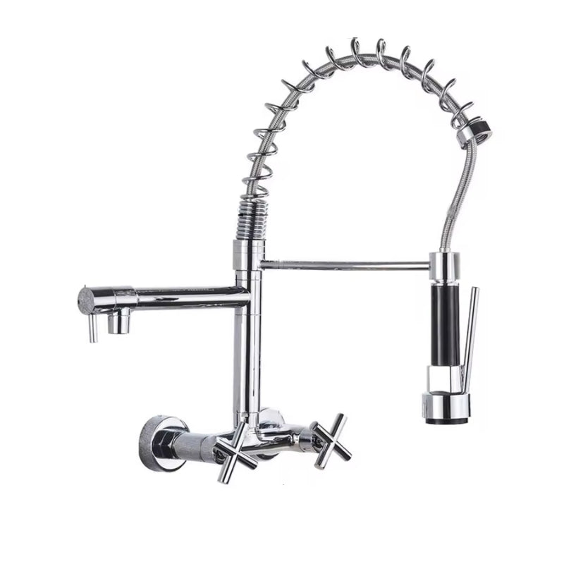 Wall-mounted kitchen tap 2