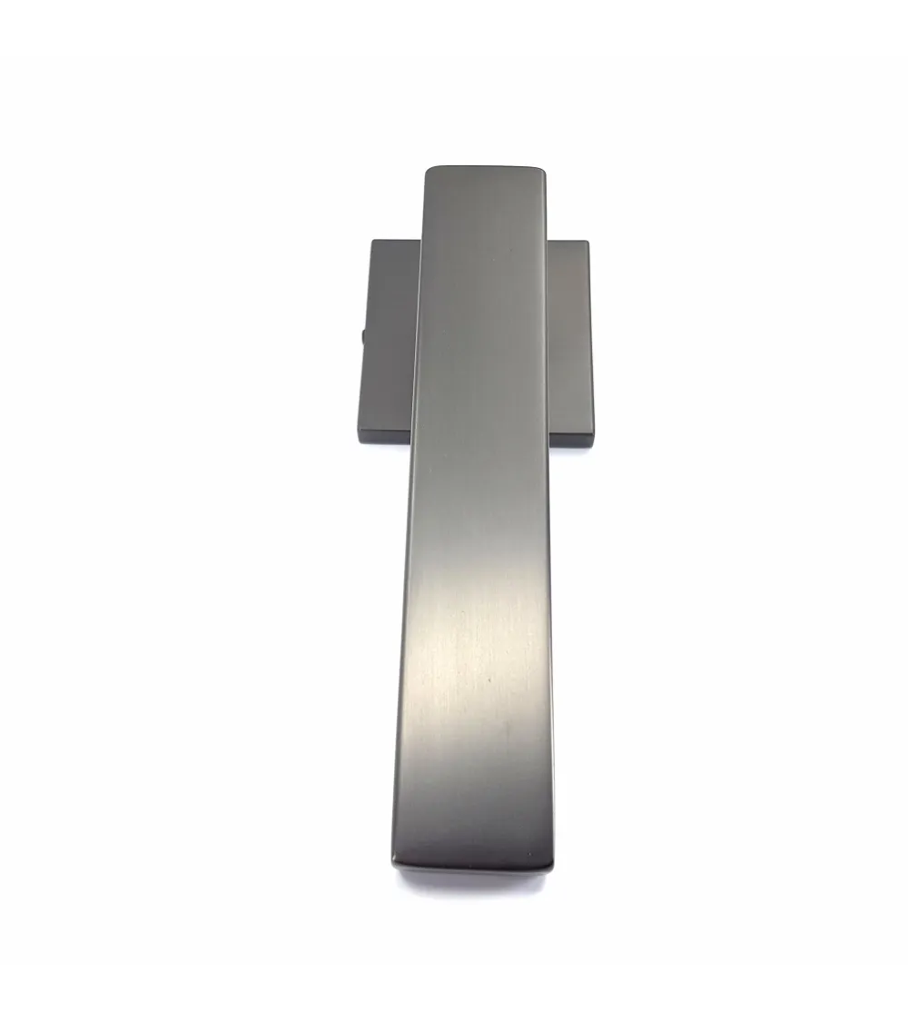 WARNA Gunmetal Door Handle Pair