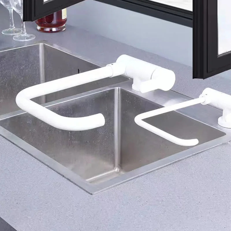 White foldable kitchen mixer 2